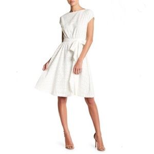J.O.A. JUST ONE ANSWER cap sleeve dress size L NWT
